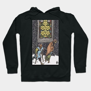 Tarot Card = Five of Pentacles Hoodie